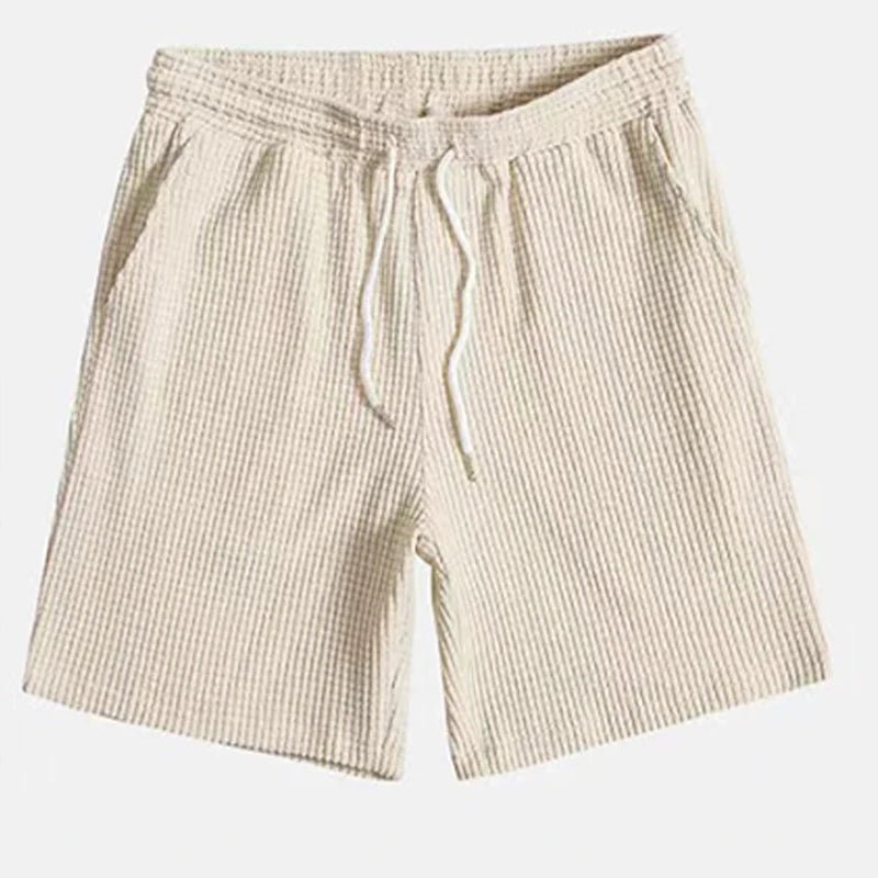 RetroEase™ – Short Sleeve Corduroy Suit for Men