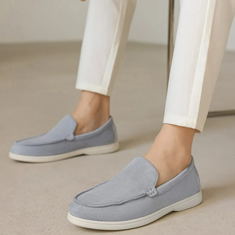 LondonWalk™ – Men’s Suede Leather Slip-Ons