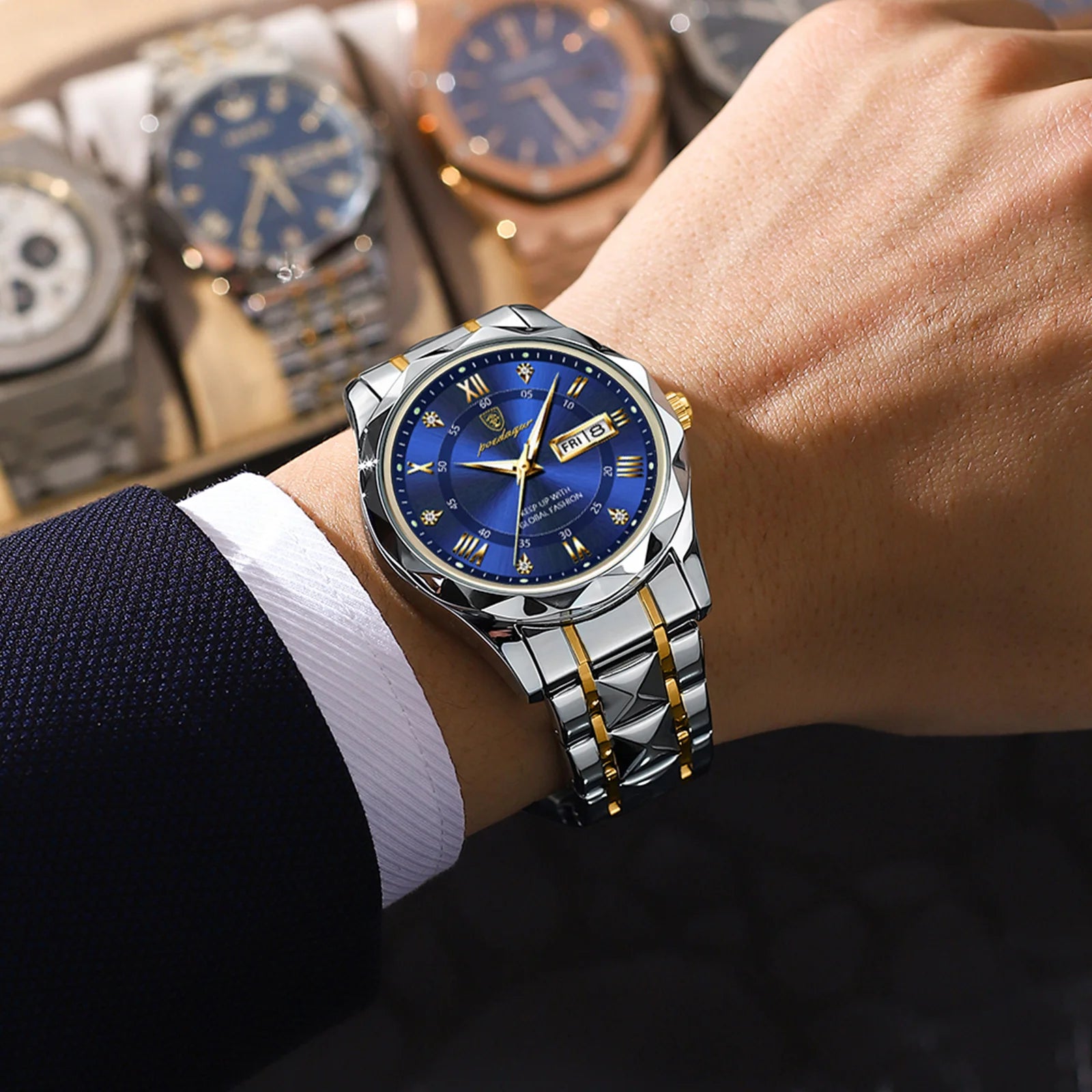 PrestigeX™ – Men’s Sport Watch | Elegant, Durable, Powerful