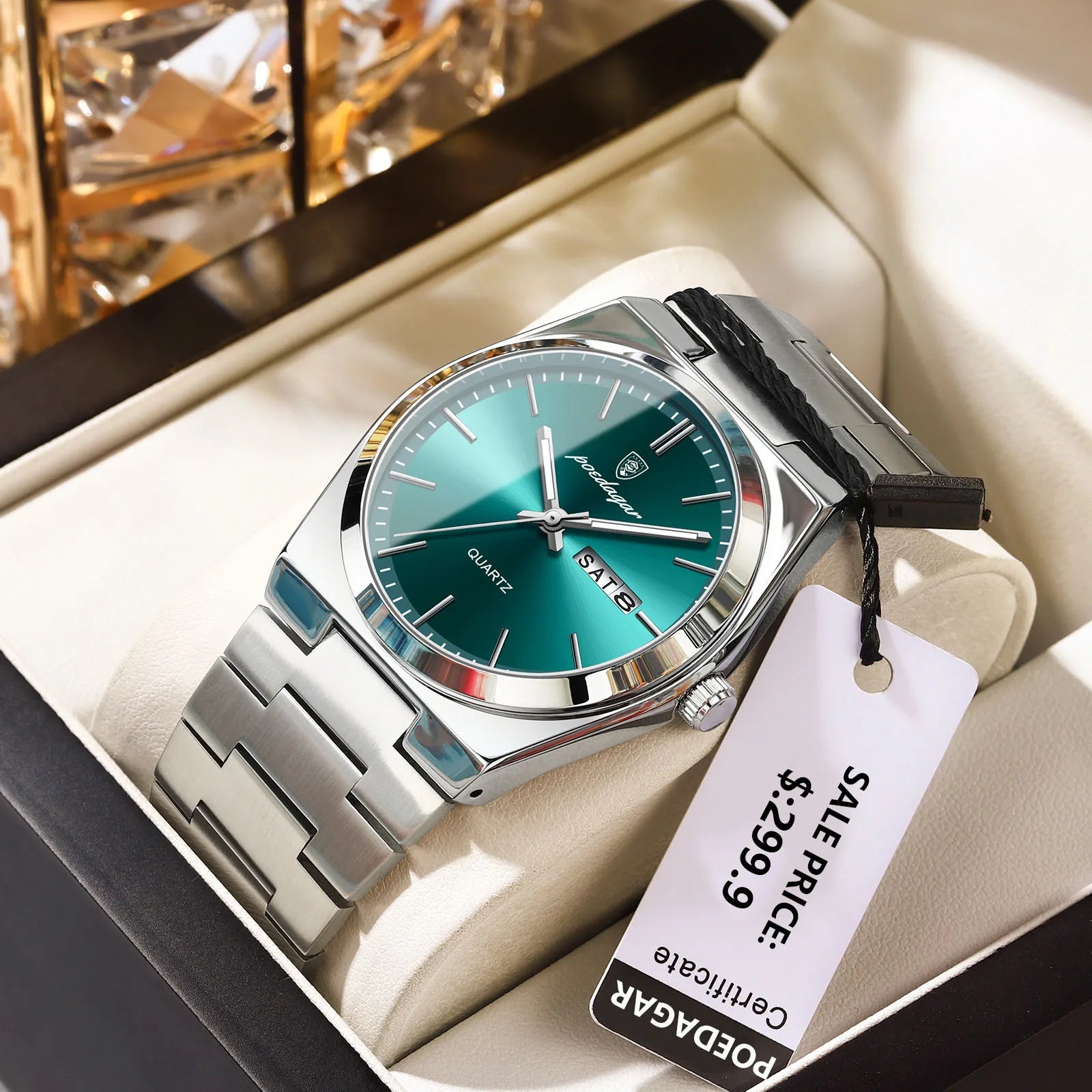 ChronoForge™ – Men’s Luxury Sport Watch | Waterproof & Luminous