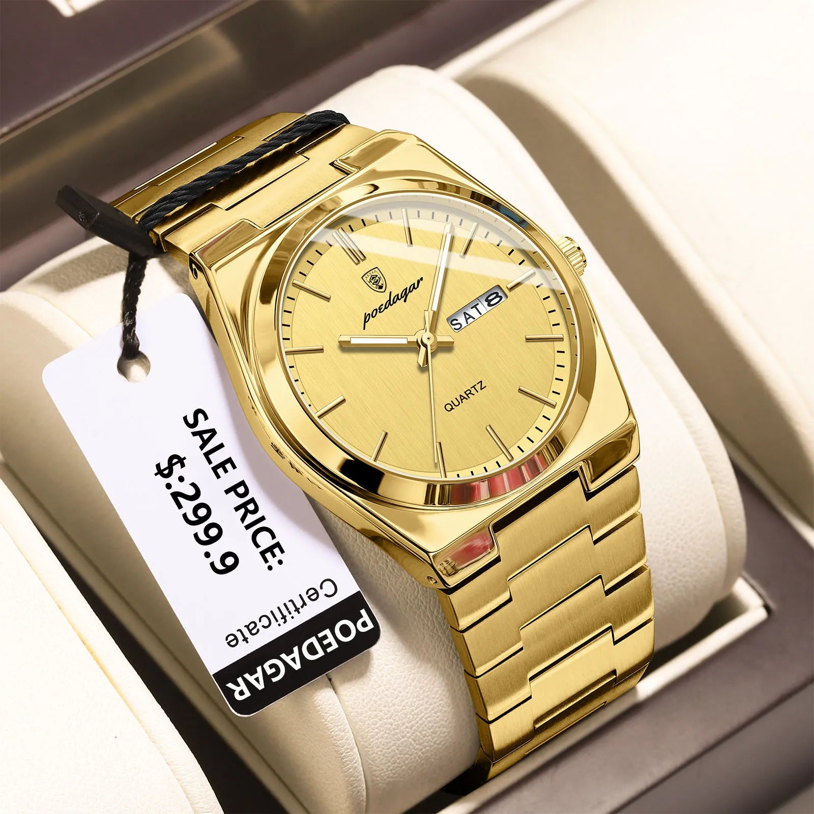 ChronoForge™ – Men’s Luxury Sport Watch | Waterproof & Luminous