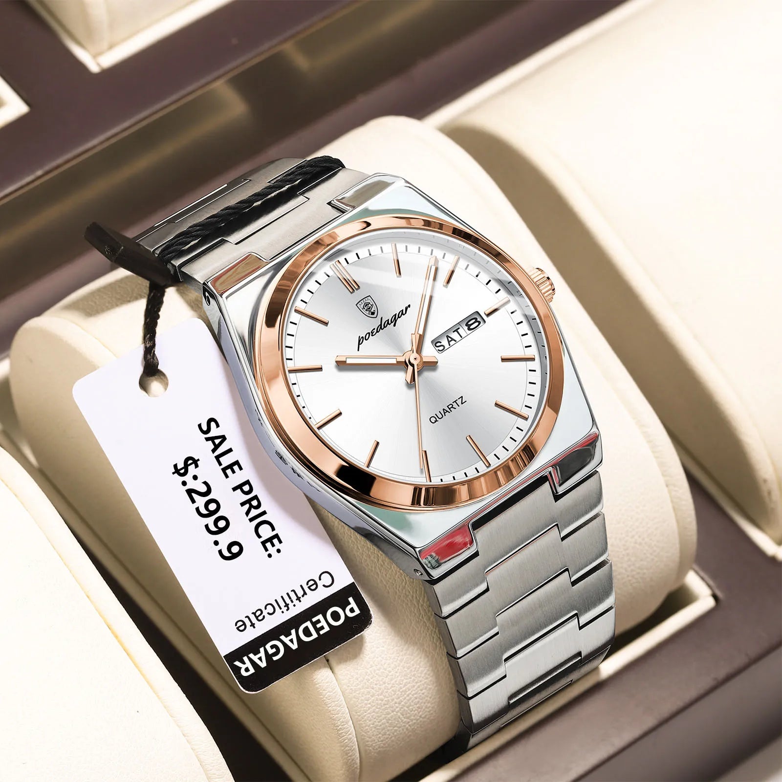 ChronoForge™ – Men’s Luxury Sport Watch | Waterproof & Luminous