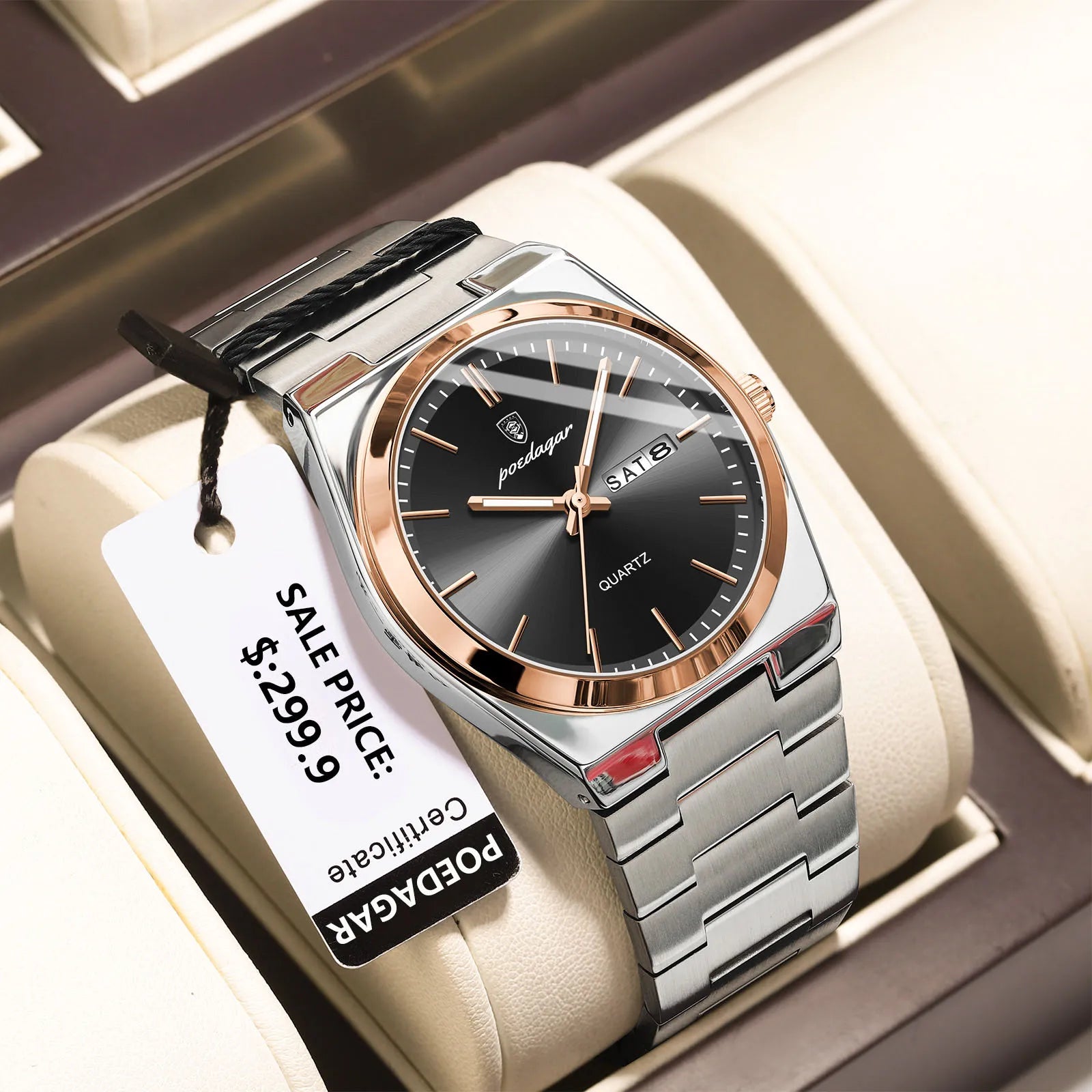 ChronoForge™ – Men’s Luxury Sport Watch | Waterproof & Luminous
