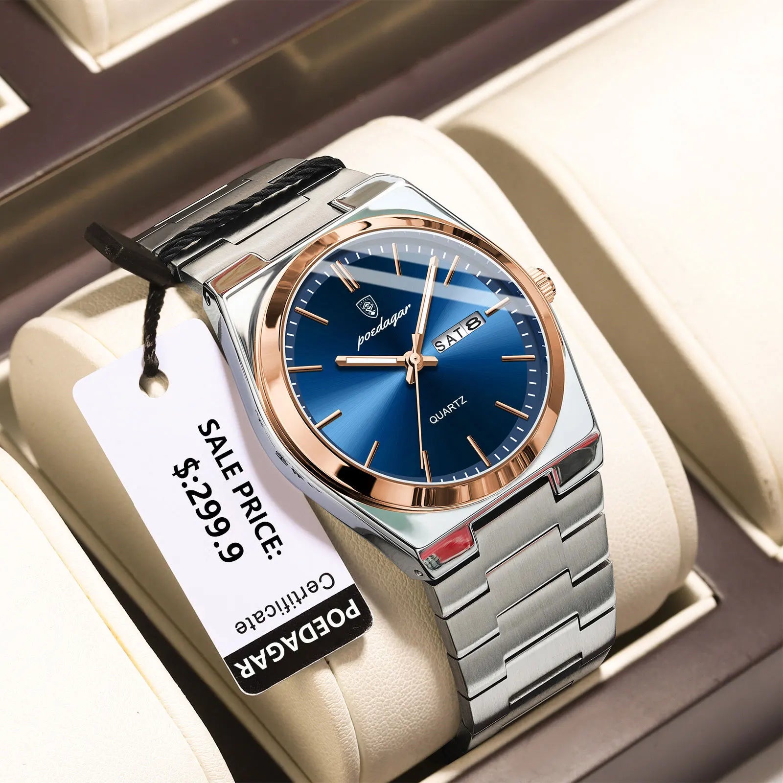 ChronoForge™ – Men’s Luxury Sport Watch | Waterproof & Luminous