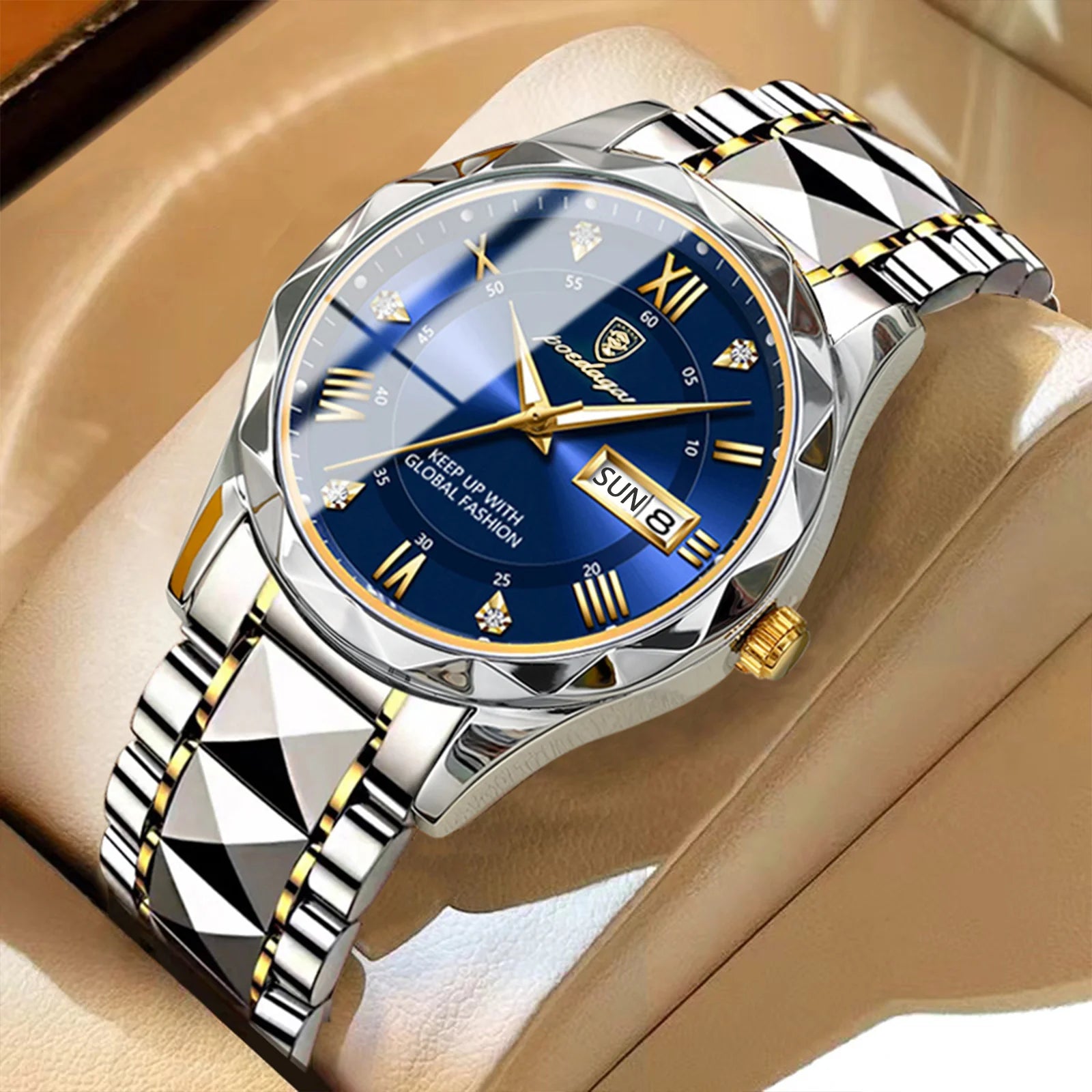 PrestigeX™ – Men’s Sport Watch | Elegant, Durable, Powerful