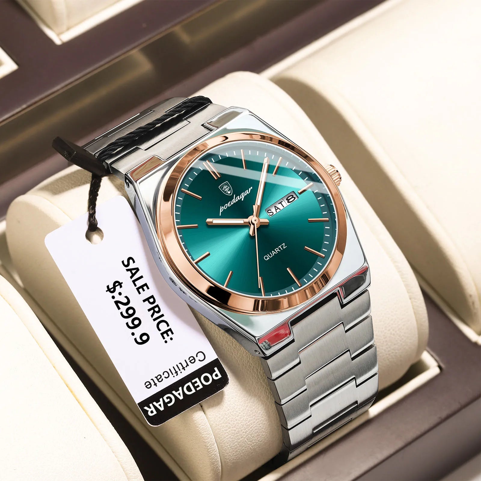 ChronoForge™ – Men’s Luxury Sport Watch | Waterproof & Luminous