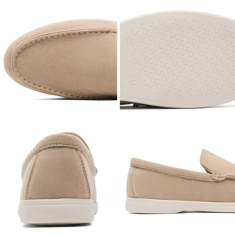 LondonWalk™ – Men’s Suede Leather Slip-Ons