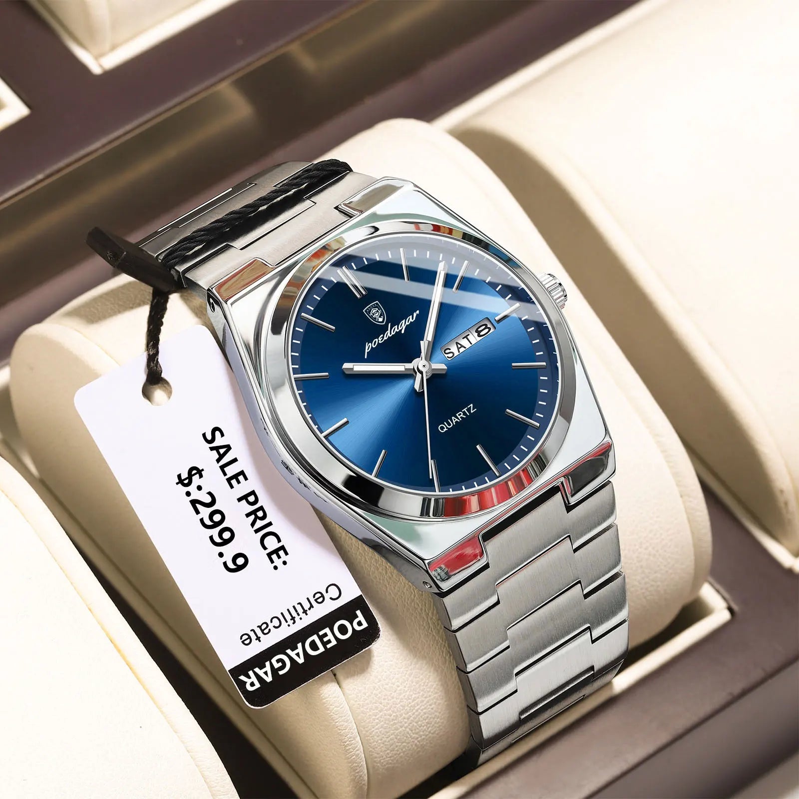 ChronoForge™ – Men’s Luxury Sport Watch | Waterproof & Luminous