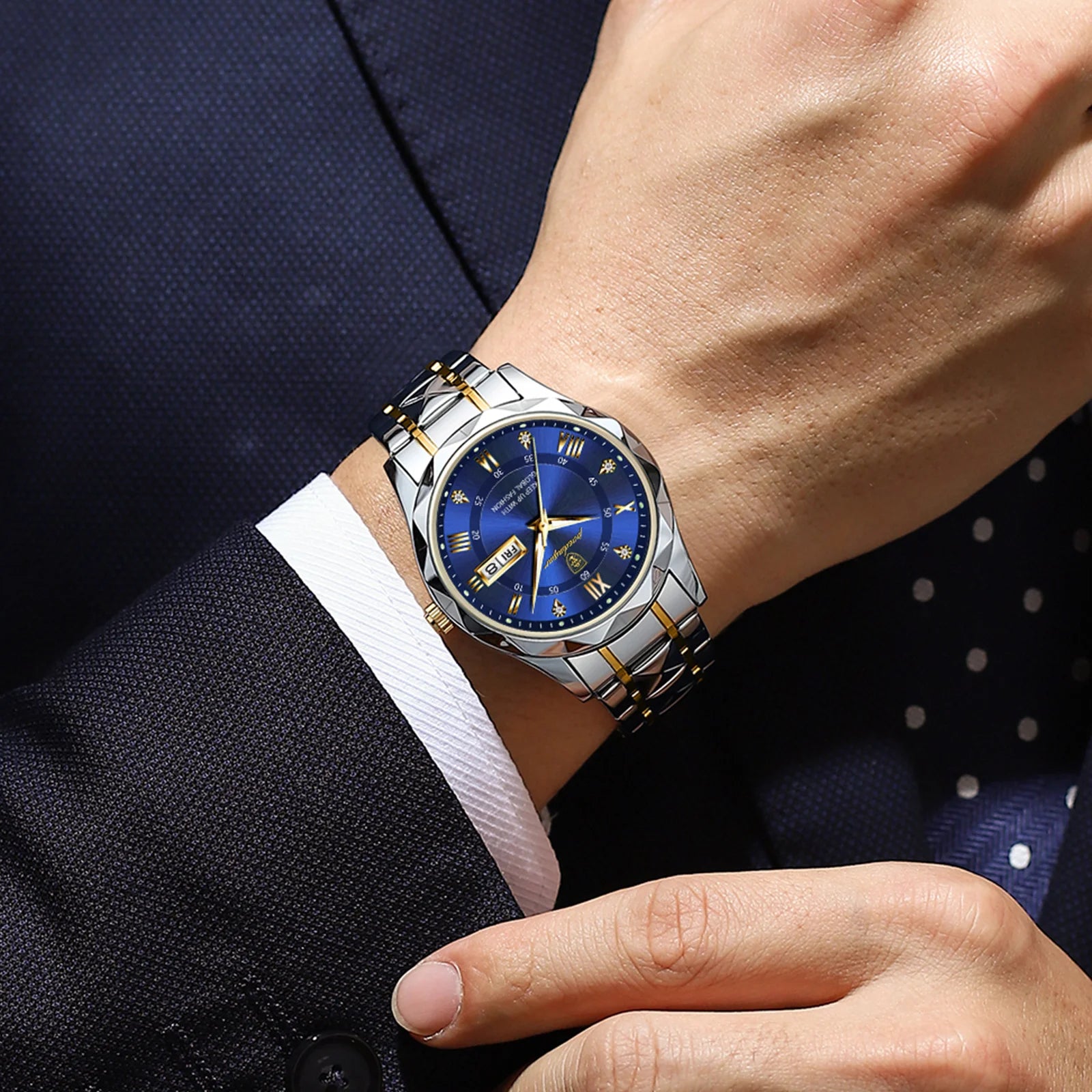 PrestigeX™ – Men’s Sport Watch | Elegant, Durable, Powerful