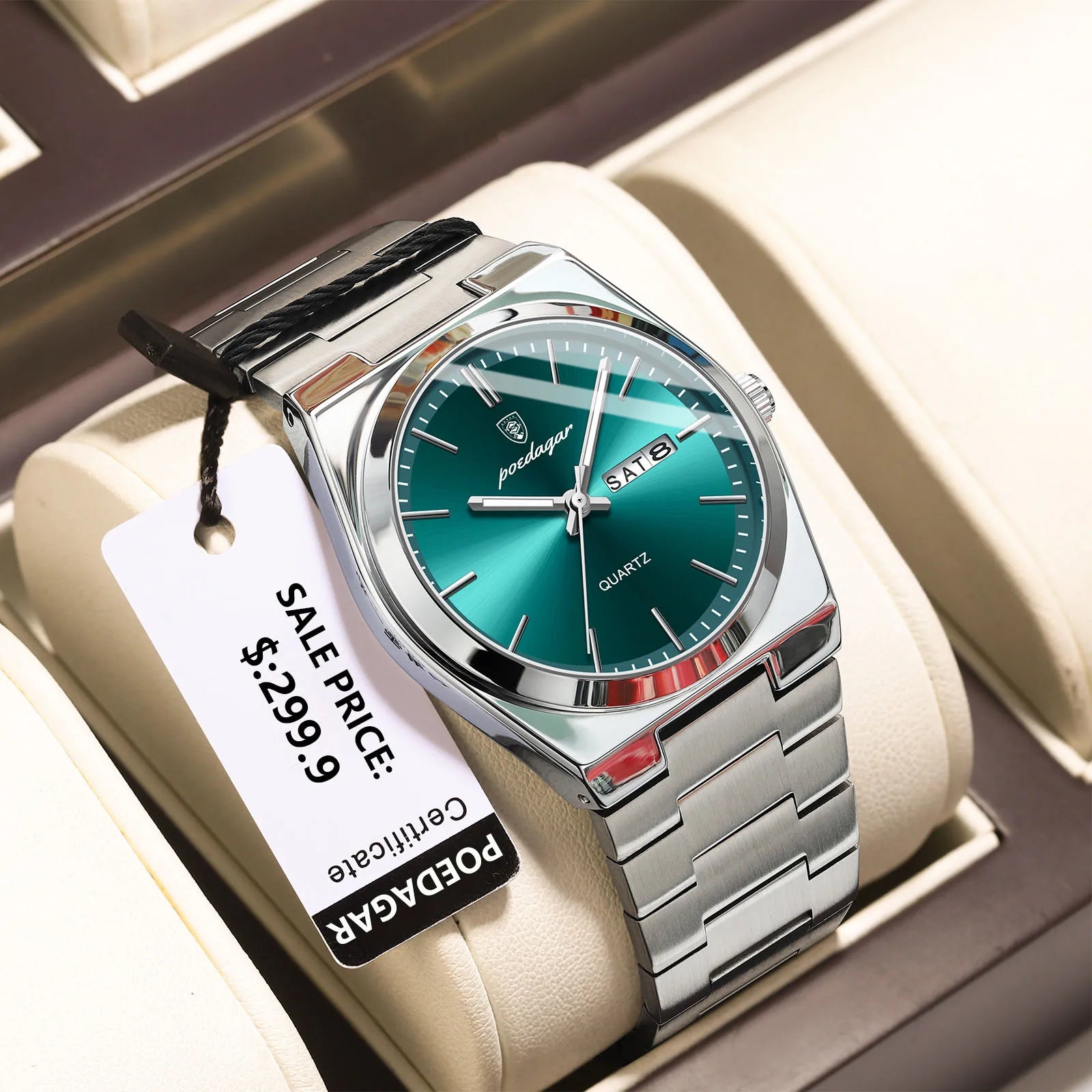 ChronoForge™ – Men’s Luxury Sport Watch | Waterproof & Luminous