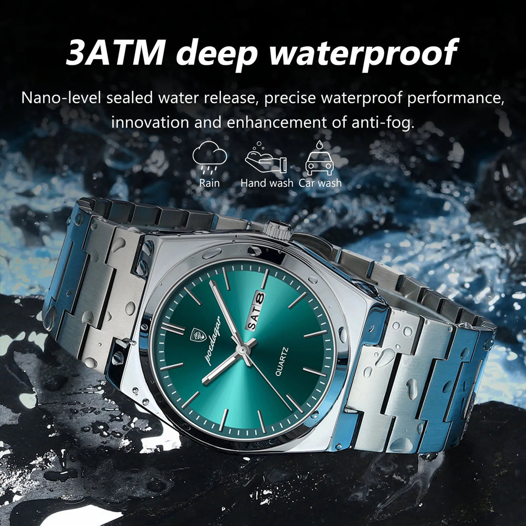 ChronoForge™ – Men’s Luxury Sport Watch | Waterproof & Luminous